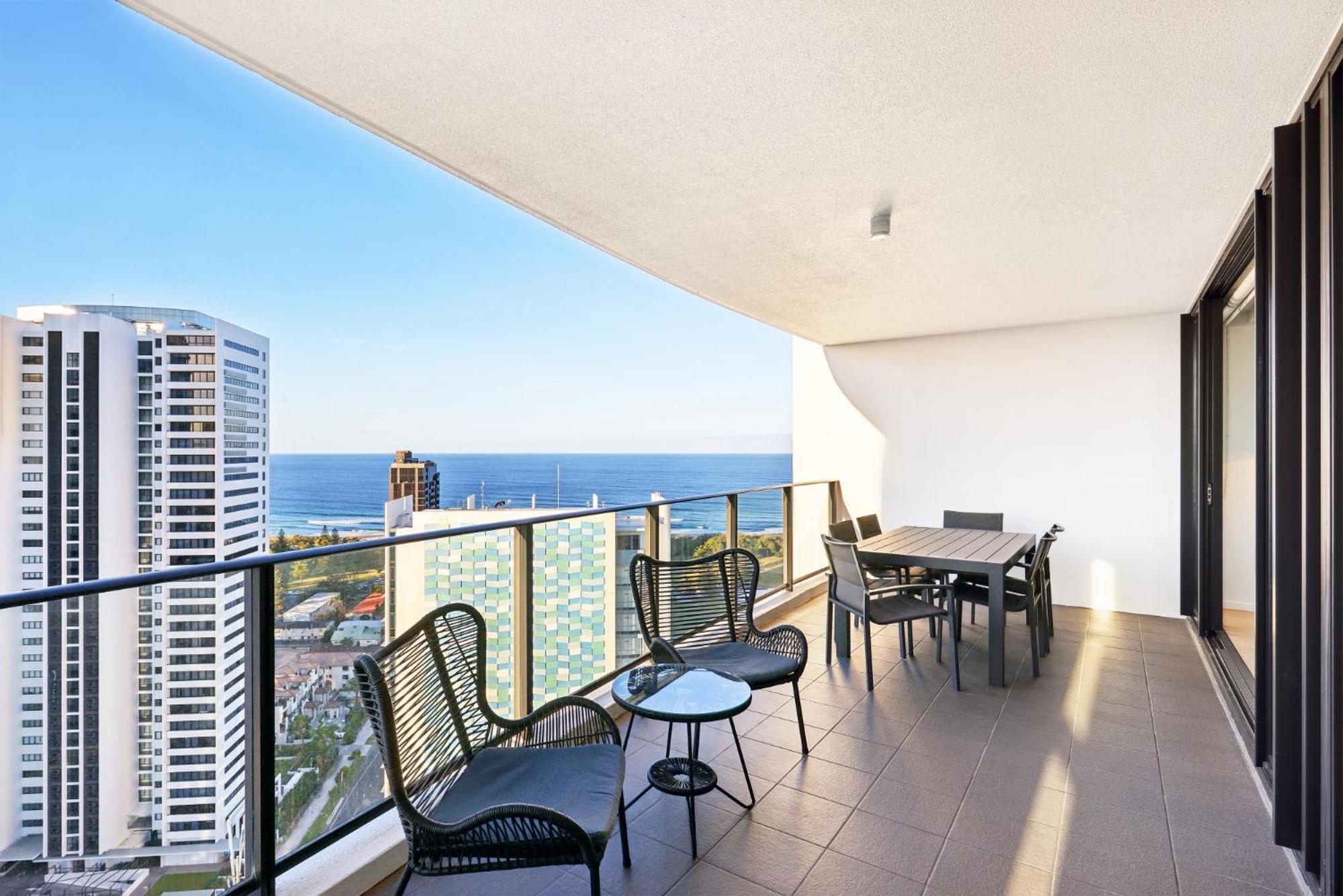 Ocean View 3-Bed With Gym, Pool, Sauna & Parking Gold Coast Luaran gambar